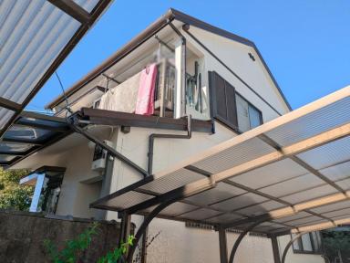 【施工進捗】工事完了！樋交換・庇仕上げ・足場解体まで｜ガイソー高知店