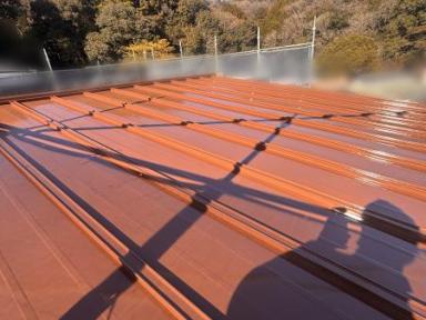 【施工進捗③】高知市で外壁塗装＆屋根塗装が完了しました（屋根塗装・防水工事）